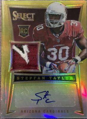 Stepfan Taylor [Jersey Autograph Gold Prizm] #237