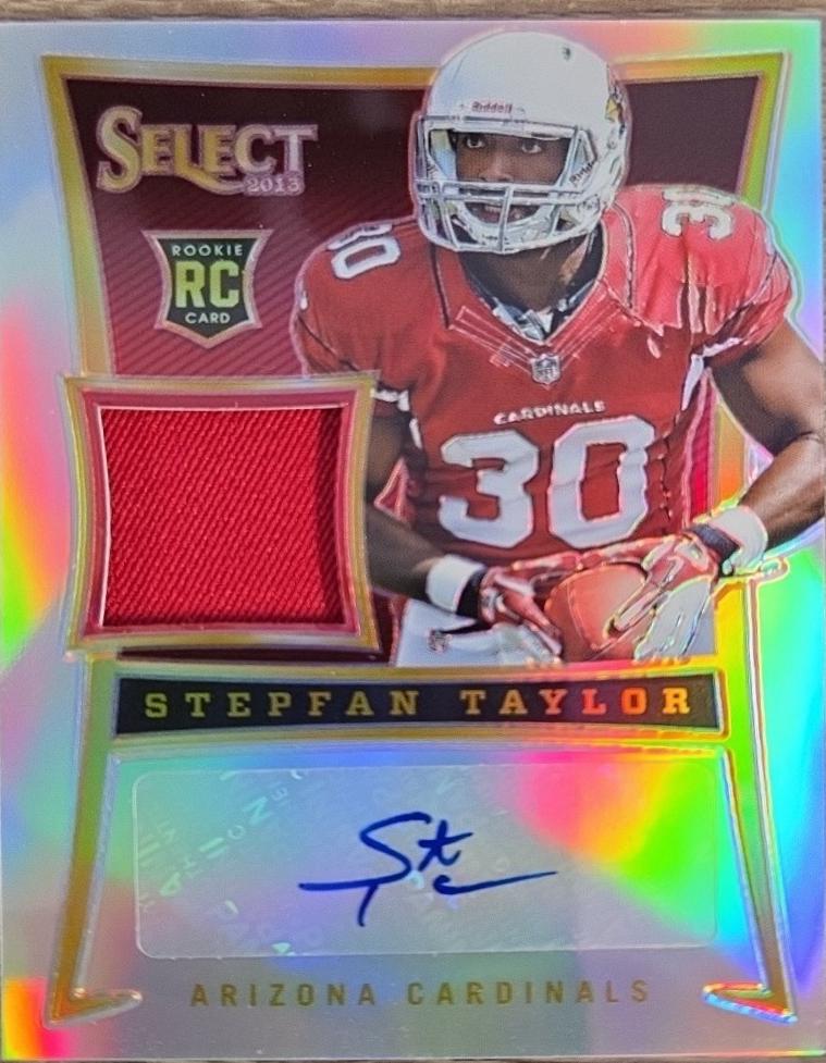 Stepfan Taylor [Jersey Autograph Prizm] #237