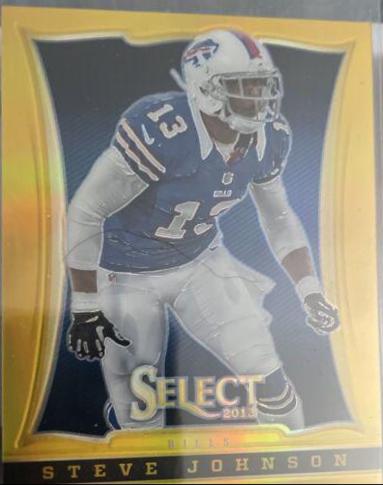 Steve Johnson [Gold Prizm] #11