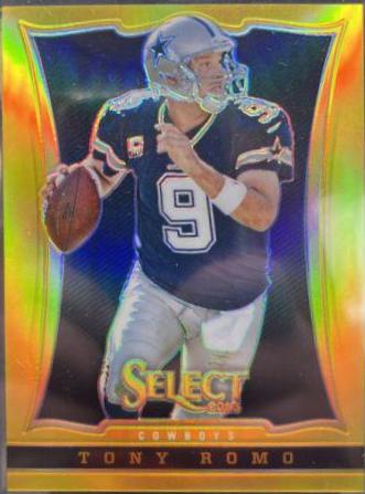 Tony Romo [Gold Prizm] #57