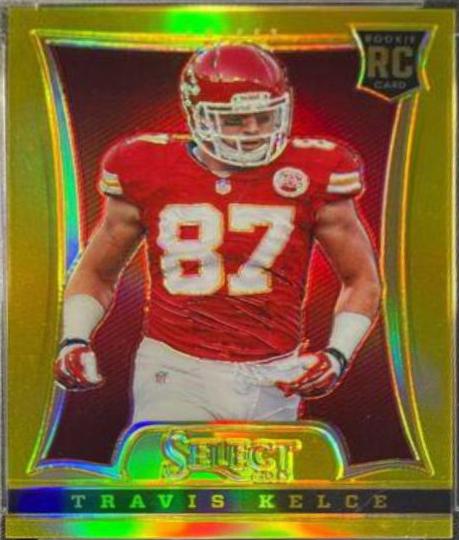 Travis Kelce [Gold Prizm] #242