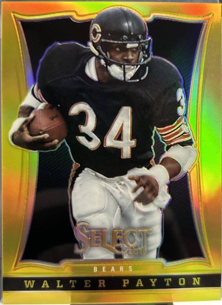 Walter Payton [Gold Prizm] #149