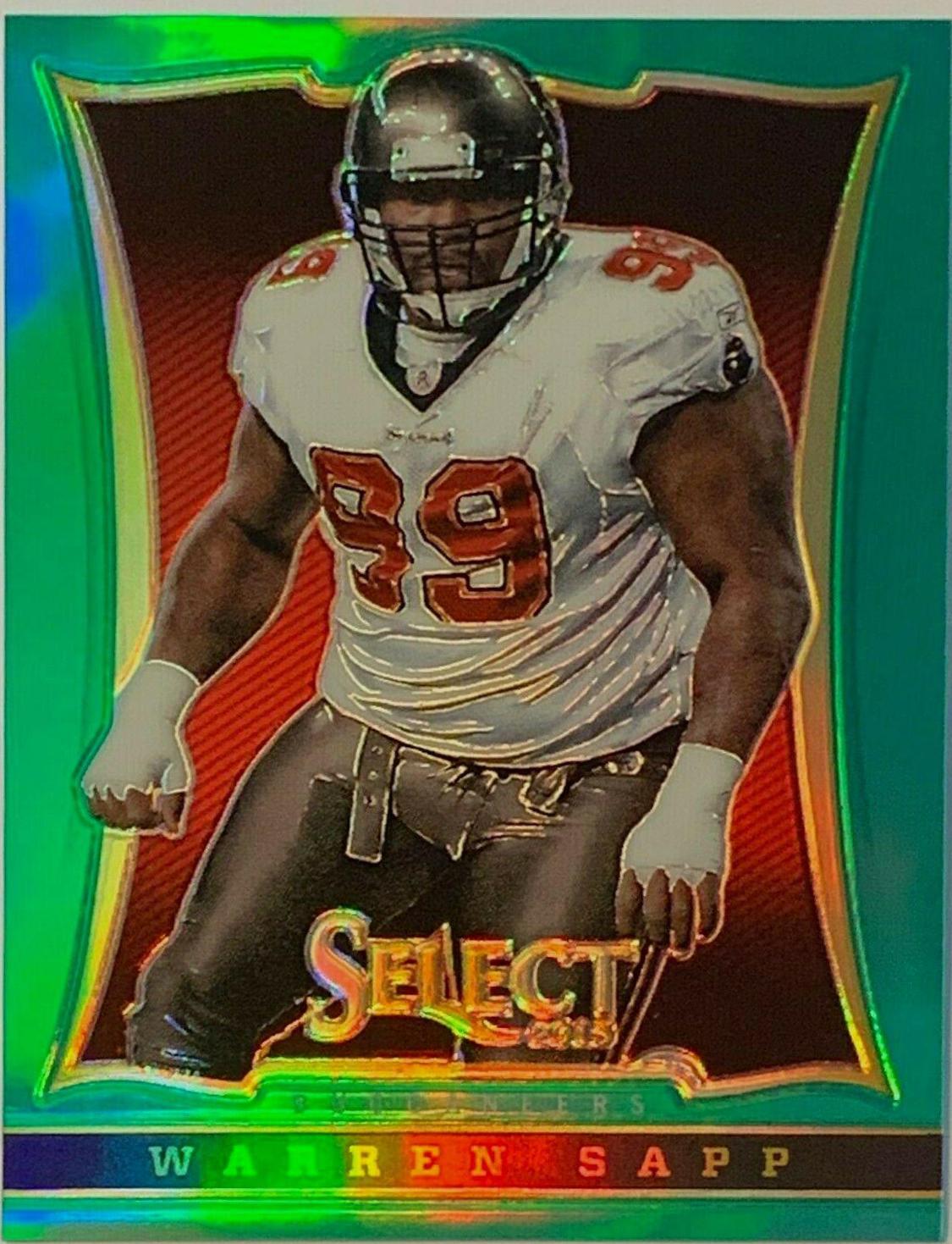 Warren Sapp [Green Prizm] #150