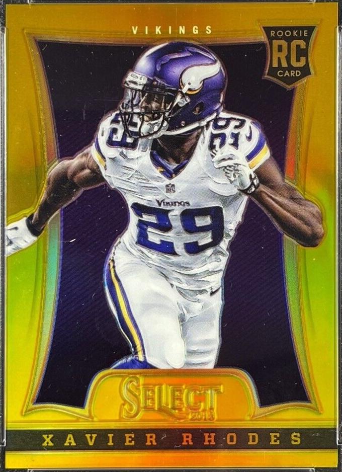 Xavier Rhodes [Gold Prizm] #248