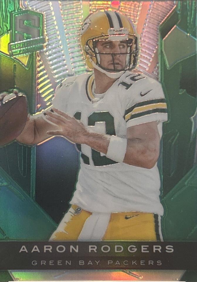 Aaron Rodgers [Spectra Green] #36