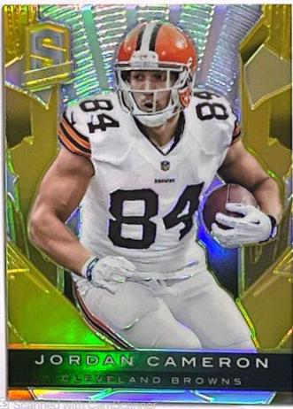 Jordan Cameron [Spectra Gold] #23