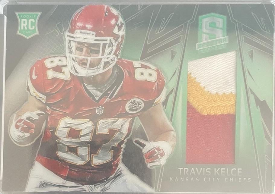 Travis Kelce [Autograph Spectra Green] #194