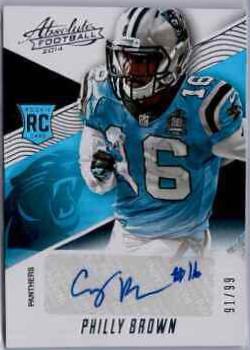 Philly Brown [Autograph Spectrum Silver] #155