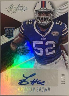 Preston Brown [Autograph Spectrum Platinum] #172