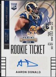 Aaron Donald [Seat Autograph] #101