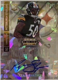 Ryan Shazier [Autograph Cracked Ice] #171