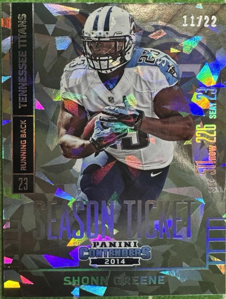 Shonn Greene [Cracked Ice Ticket] #97
