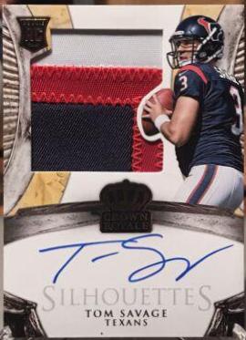 Tom Savage [Patch Autograph Gold] #210