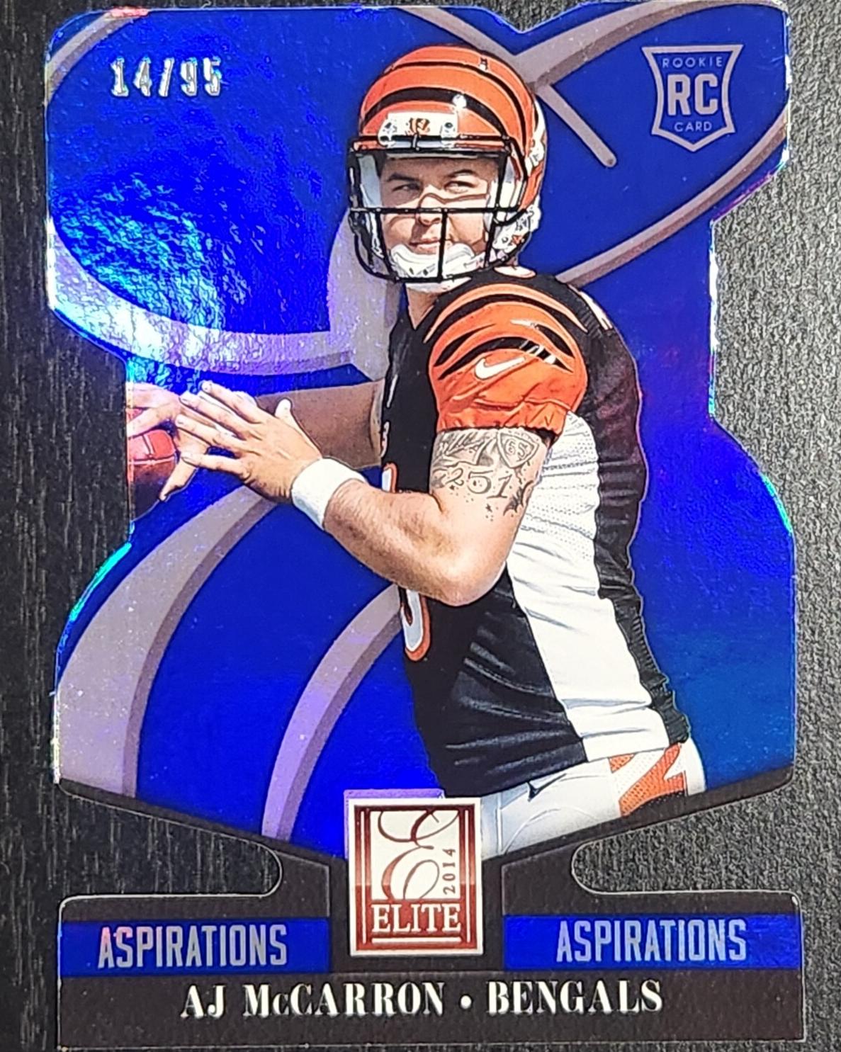 AJ McCarron [Aspirations Die Cut] #103