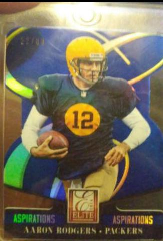 Aaron Rodgers [Aspirations Die Cut] #36
