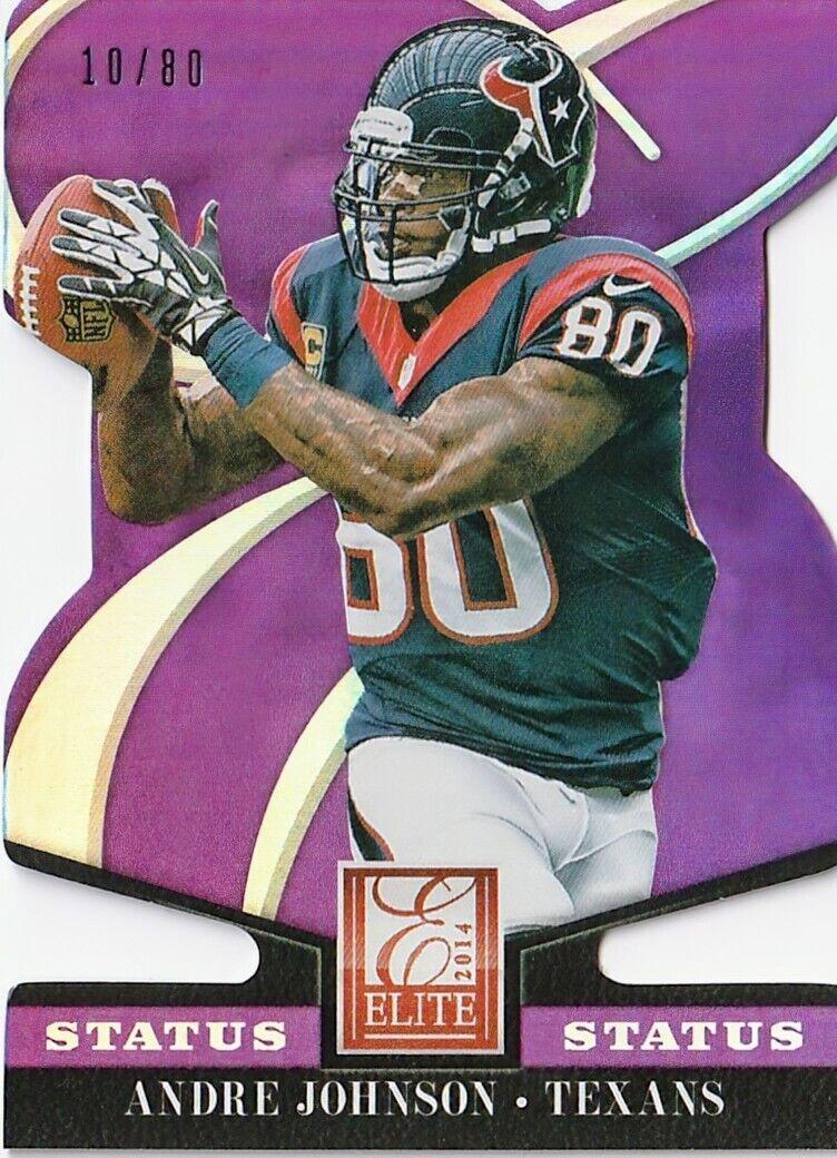 Andre Johnson [Purple Status Die Cut] #39