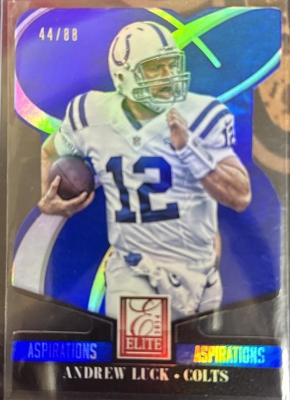 Andrew Luck [Aspirations Die Cut] #42
