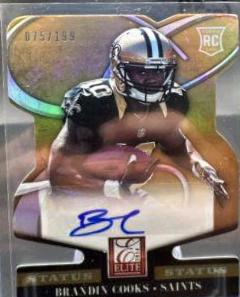 Brandin Cooks [Gold Status Die Cut Signature] #111