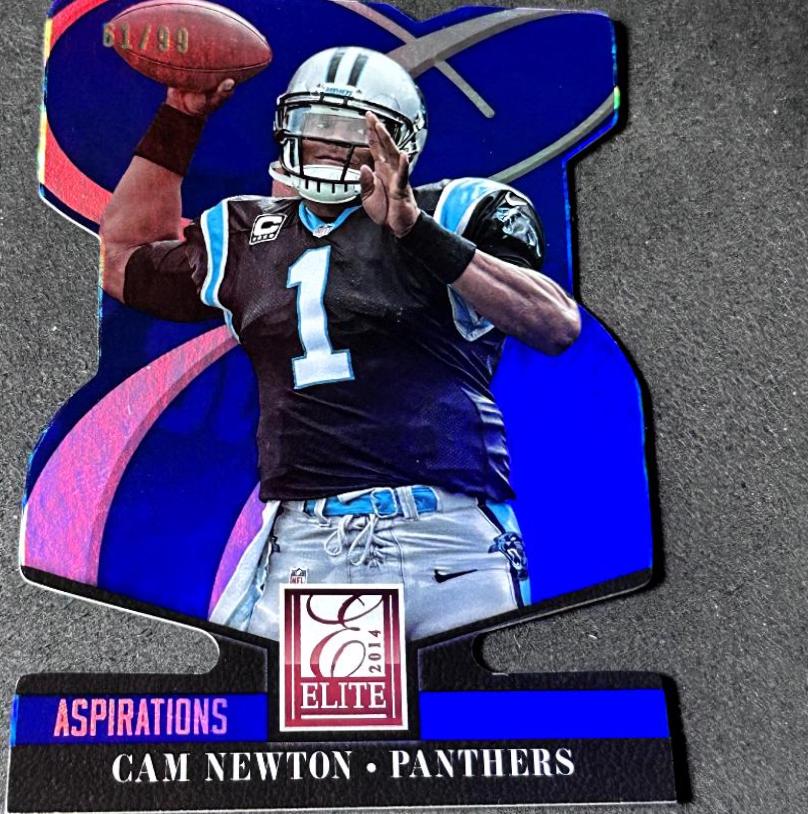 Cam Newton [Aspirations Die Cut] #13