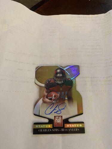 Charles Sims [Gold Status Die Cut Signature] #119