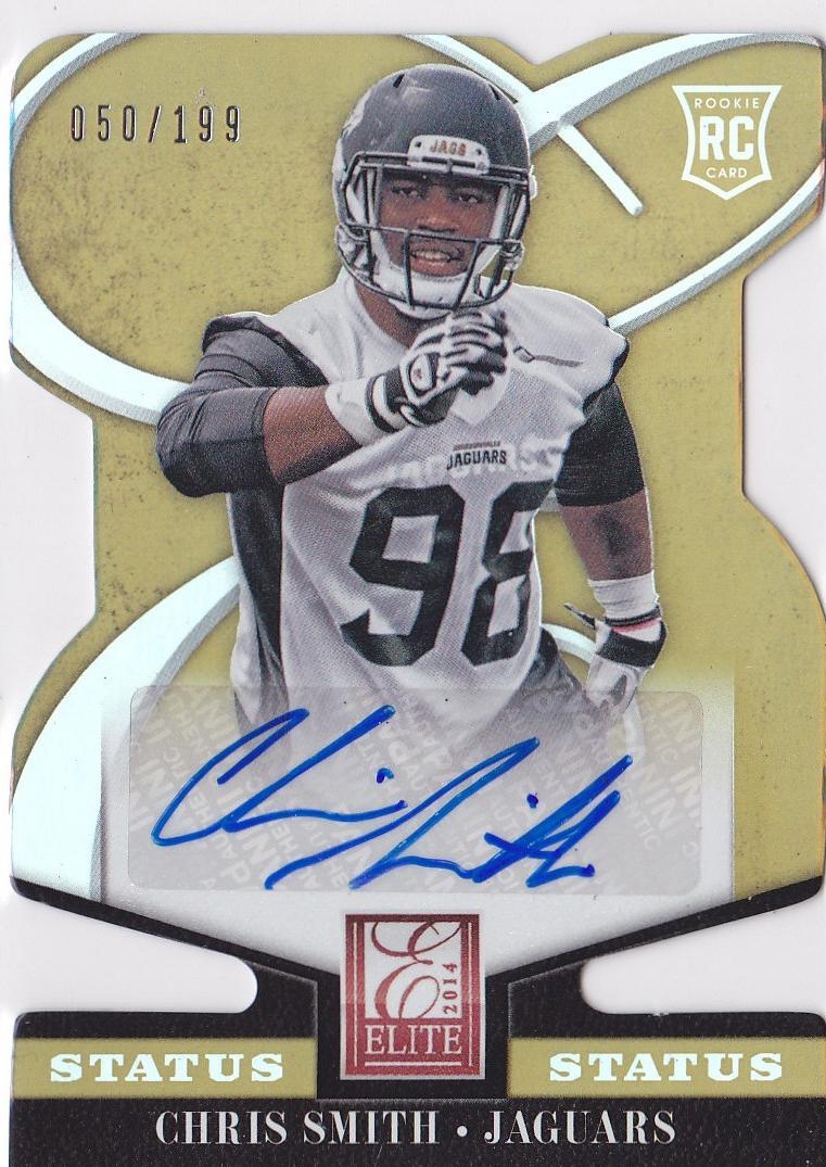 Chris Smith [Gold Status Die Cut Signature] #121