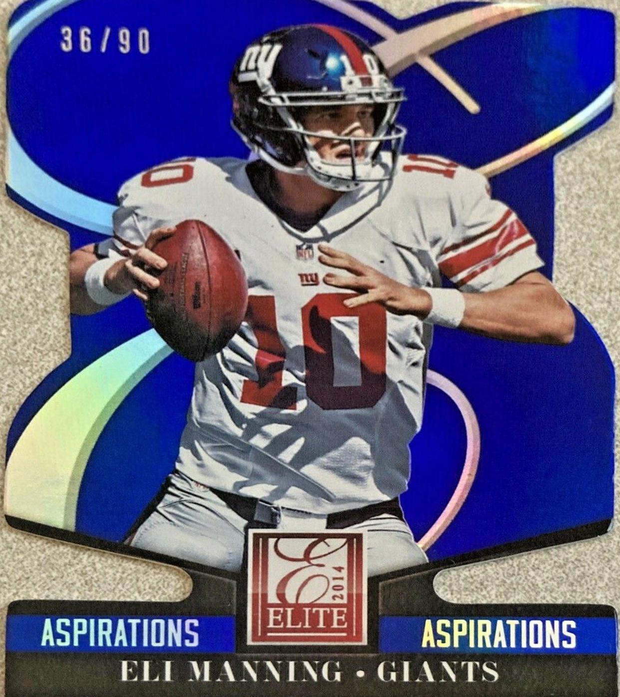 Eli Manning [Aspirations Die Cut] #64