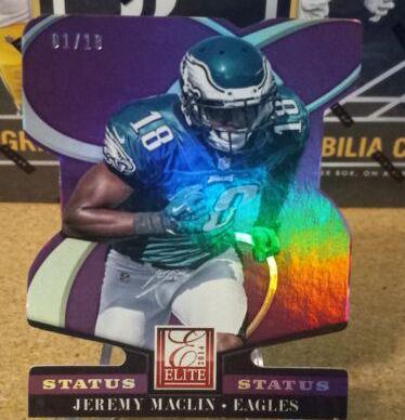 Jeremy Maclin [Purple Status Die Cut] #72