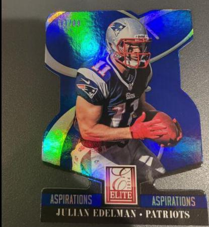 Julian Edelman [Aspirations Die Cut] #58