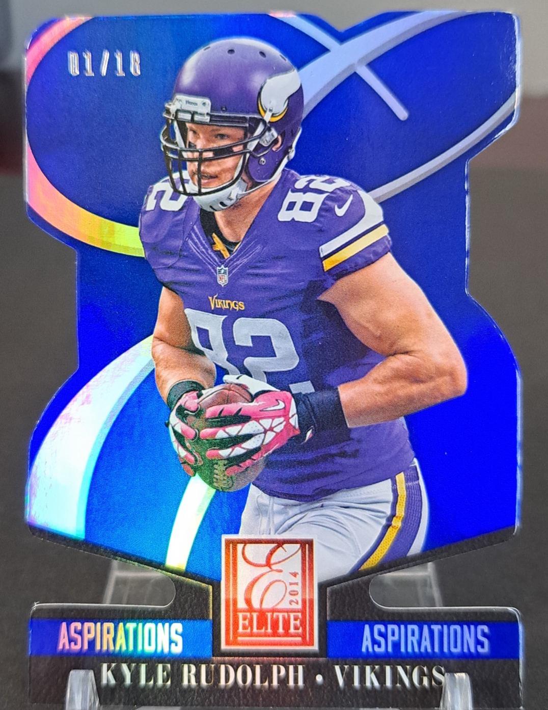 Kyle Rudolph [Aspirations Die Cut] #56