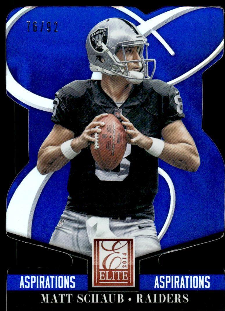 Matt Schaub [Aspirations Die Cut] #69
