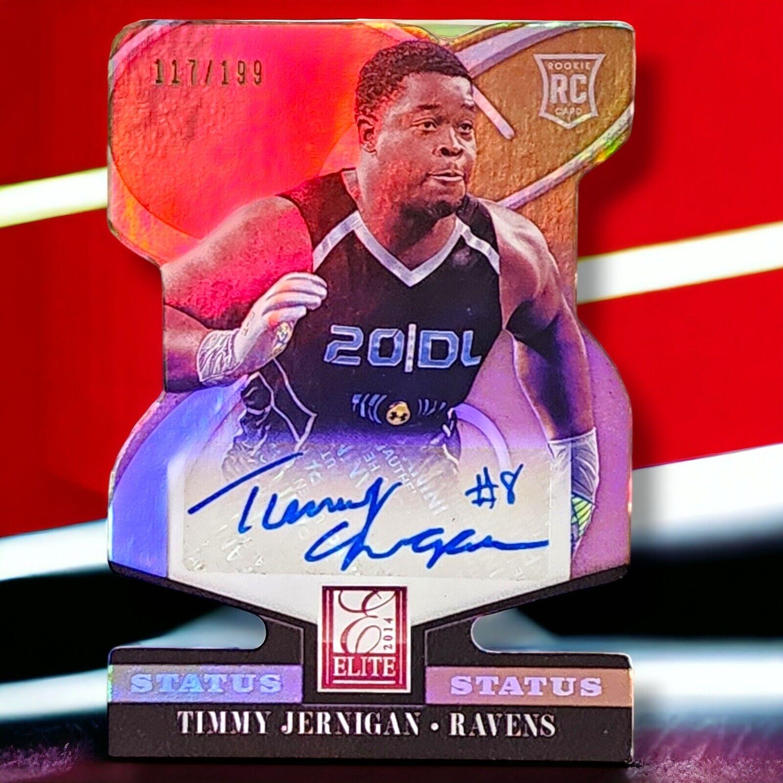 Timmy Jernigan [Gold Status Die Cut Signature] #190