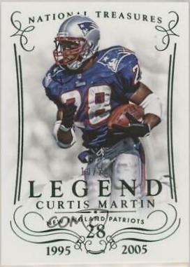 Curtis Martin [Century Numbers] #105