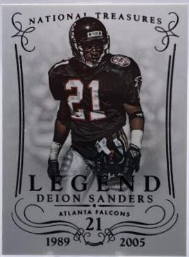 Deion Sanders [Century Black] #179
