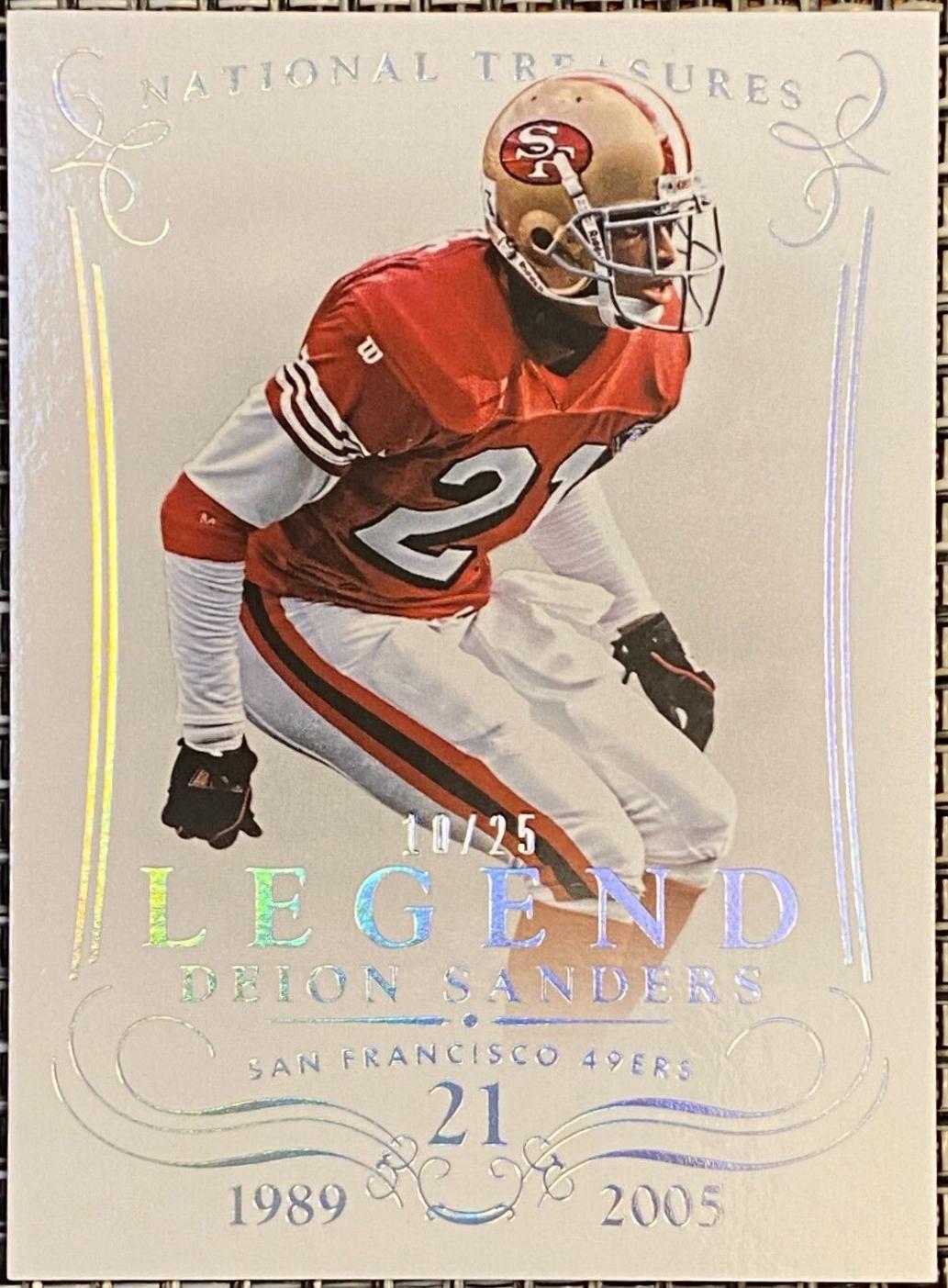 Deion Sanders [Century Silver] #170