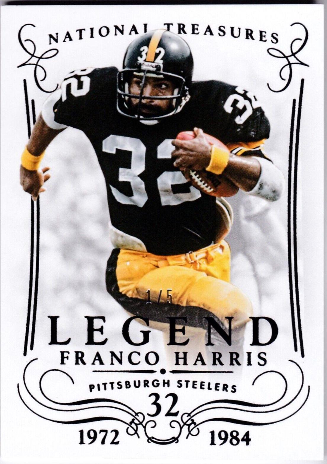 Franco Harris [Century Black] #136