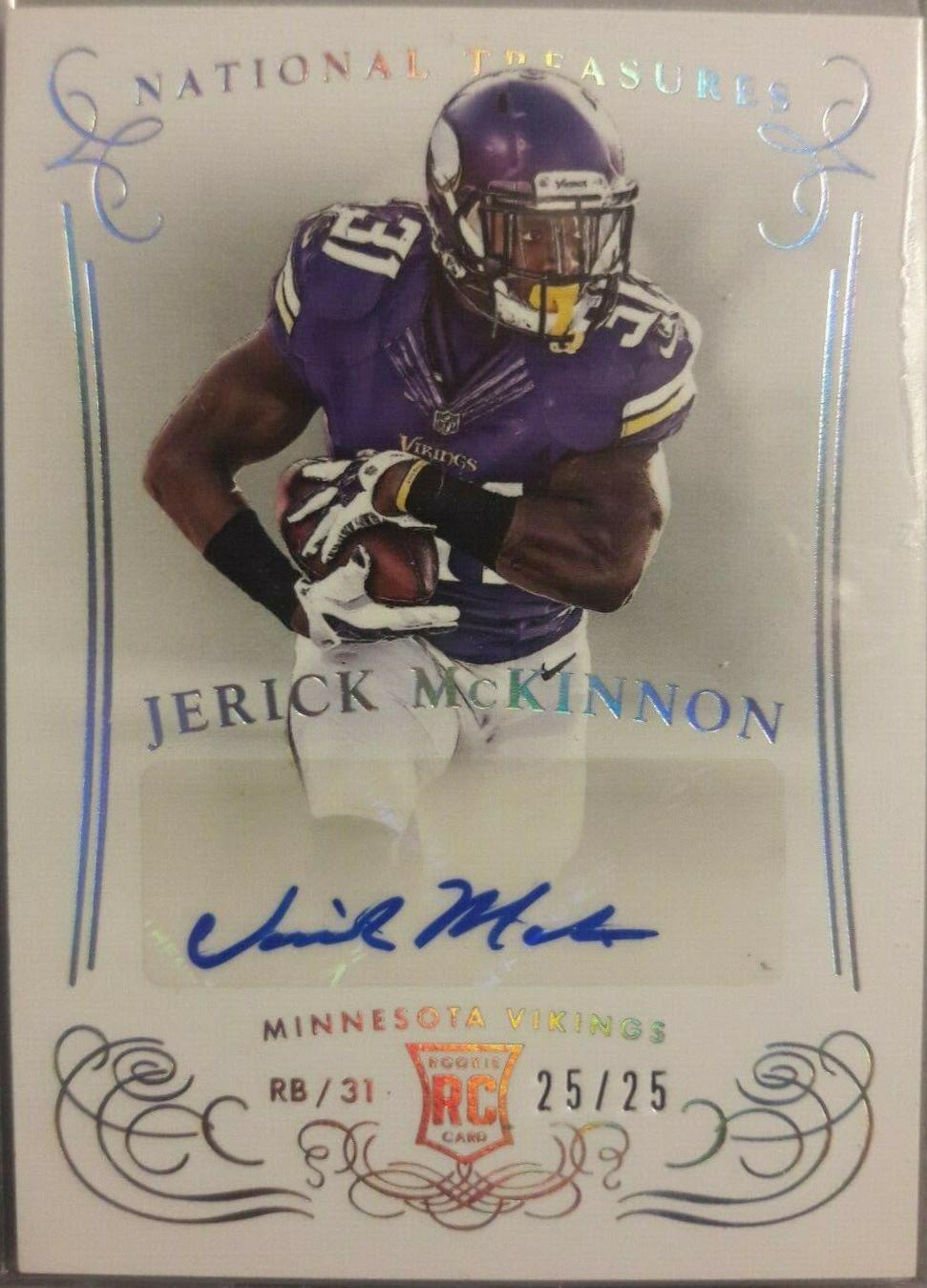 Jerick McKinnon [Autograph Silver] #204