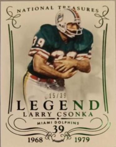 Larry Csonka [Century Numbers] #104