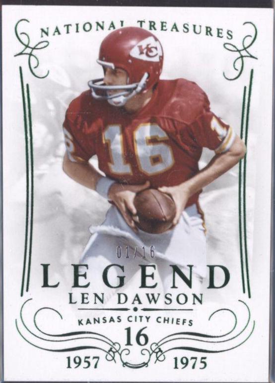 Len Dawson [Century Numbers] #124