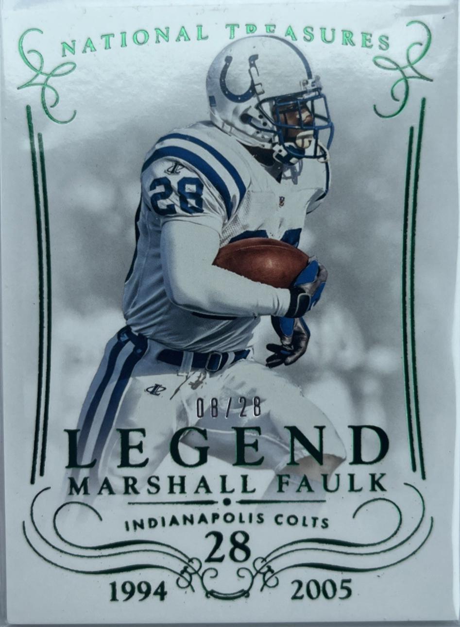 Marshall Faulk [Century Numbers] #169