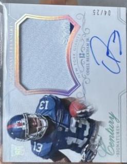 Odell Beckham Jr. [Century Material Autograph Silver] #311