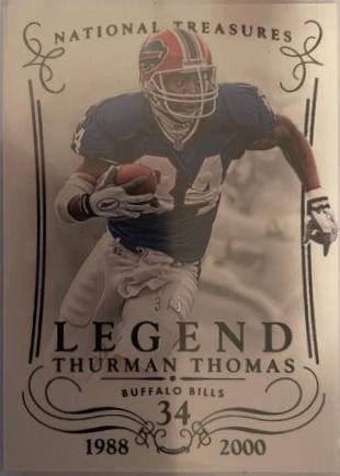 Thurman Thomas [Century Black] #130