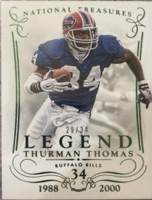 Thurman Thomas [Century Numbers] #130