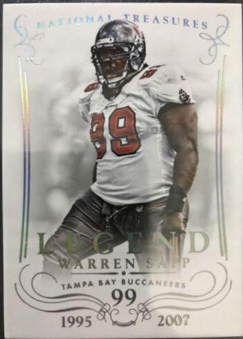 Warren Sapp [Century Numbers] #143