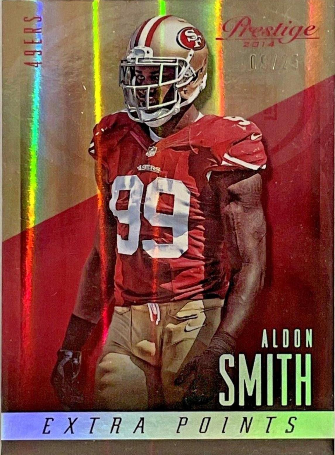 Aldon Smith [Extra Points Holo Silver] #193