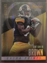 Antonio Brown [Extra Points Holo Silver] #46