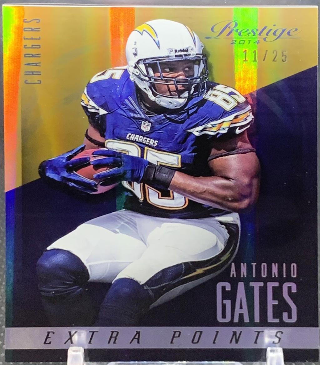 Antonio Gates [Extra Points Holo Silver] #100