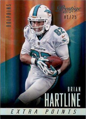 Brian Hartline [Extra Points Holo Silver] #9