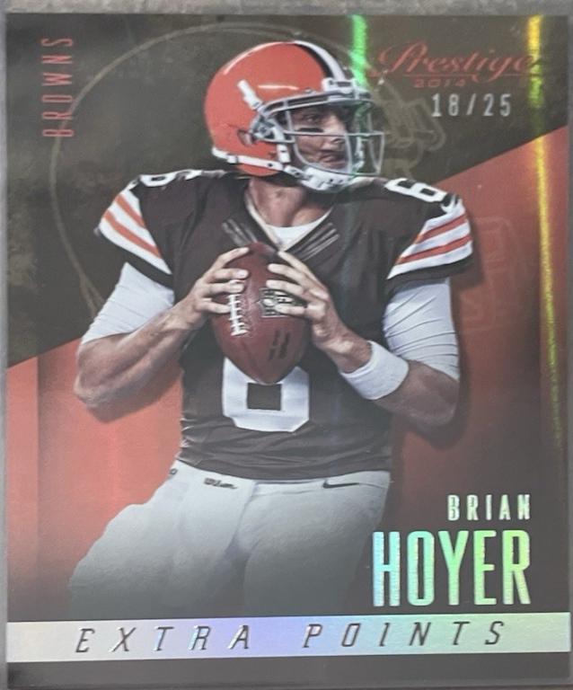 Brian Hoyer [Extra Points Holo Silver] #39