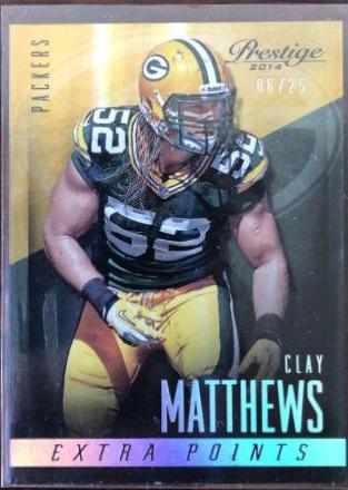 Clay Matthews [Extra Points Holo Silver] #143