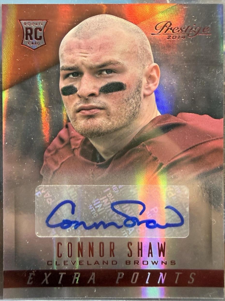 Connor Shaw [Extra Points Red Autograph] #222